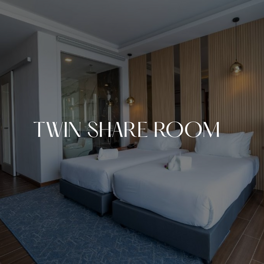 Twin Share Package - Early Bird Pre-Sale
